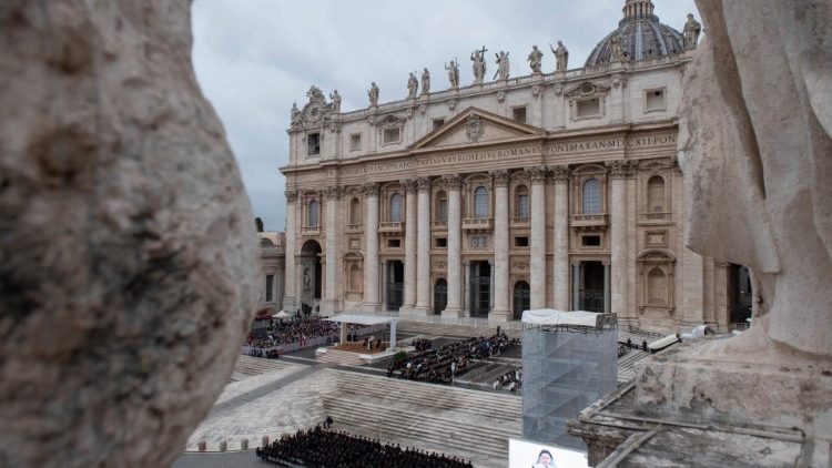 Uno scorcio di piazza San Pietro