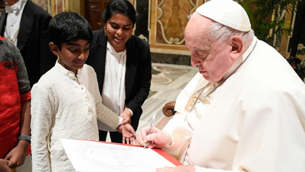 Падчас аўдыенцыі для прадстаўнікоў розных рэлігійных традыцый