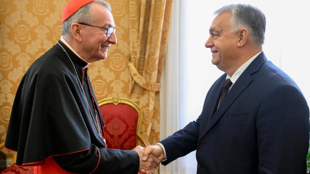 Падчас візіту прэм'ер-міністра Венгрыі Віктара Орбана ў Ватыкан 