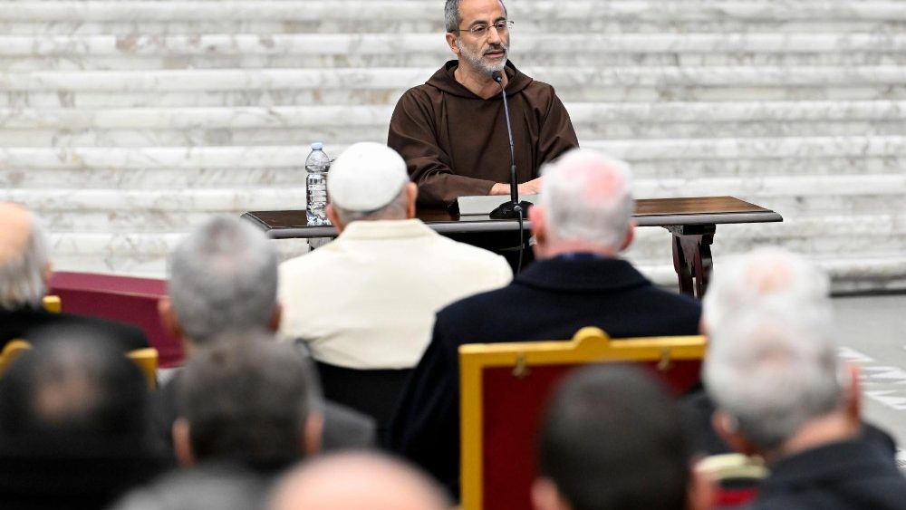 Падчас першага адвэнтавага казання 2024 года ў Ватыкане