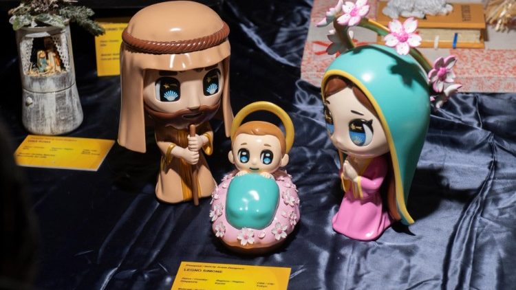 Uno dei presepi in mostra nell'edizione 2024. 