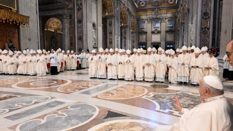 Messe mit den neuen Kardinälen