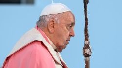 Падчас папскай Імшы на Корсіцы