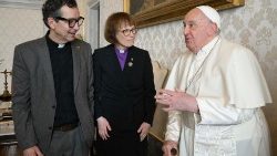 2024.12.16 Papa amekutana na Ujumbe wa Baraza la Wamethodisti Ulimwenguni.