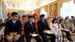 Wietnamscy katolicy na audiencji w Watykanie