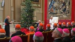 Сустрэча Папы з Рымскай курыяй