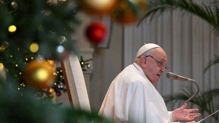 Saludo navideño de Francisco a la Curia