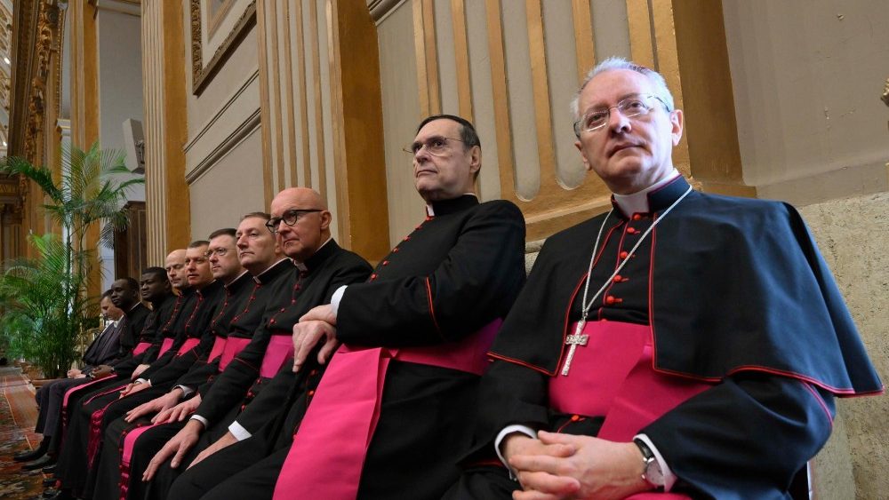 Аўдыенцыя для іерархаў і кіраўнікоў структур Рымскай курыі