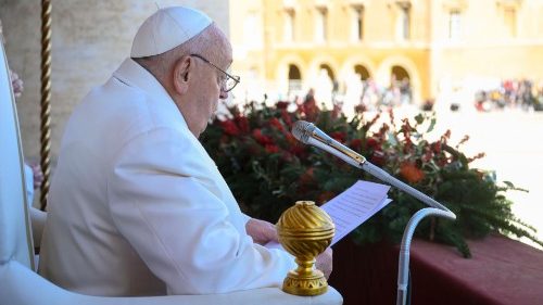 Pavens Urbi et orbi juledag
