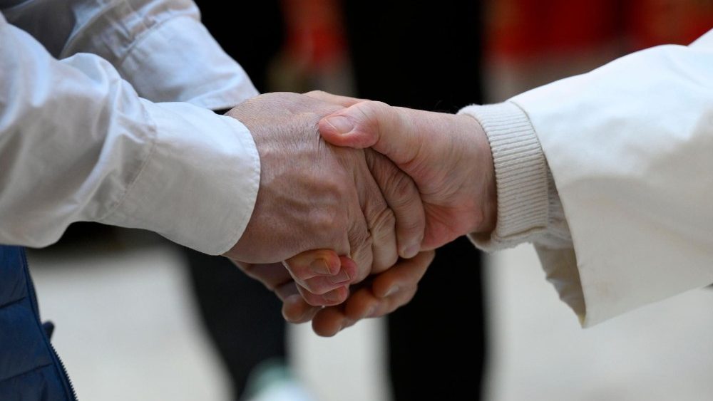 Адкрыццё Святых Дзвярэй і Святая Імша ў турэмным комплексе Рэбібія ў Рыме. 26 снежня 2024 г.