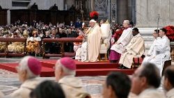 البابا فرنسيس يترأس القداس الإلهي احتفالا بعيد القديسة مريم أم الله