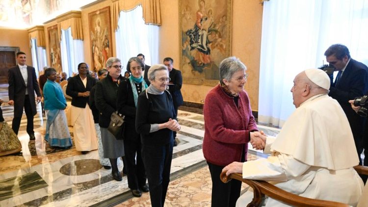 Popiežiaus audiencija Šv. Kotrynos mokyklų misionierėms generalinės kapitulos narėms