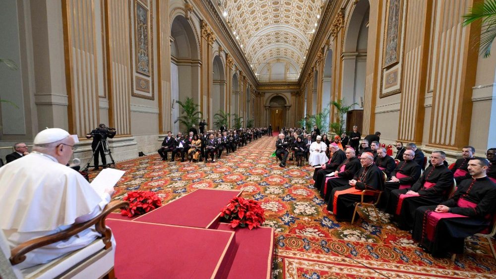 Аўдыенцыя для дыпламатычнага корпуса