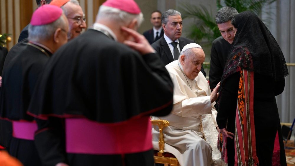 Аўдыенцыя для дыпламатычнага корпуса