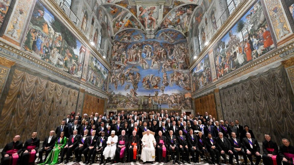 Аўдыенцыя для дыпламатычнага корпуса