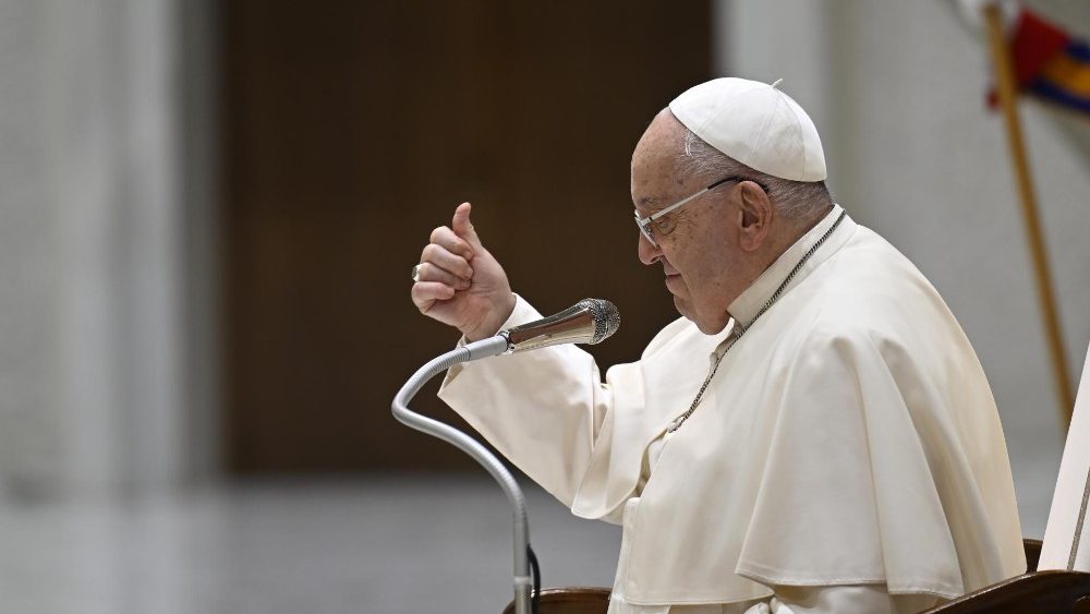Audience jubilaire du samedi 11 janvier 2025 en salle Paul VI.