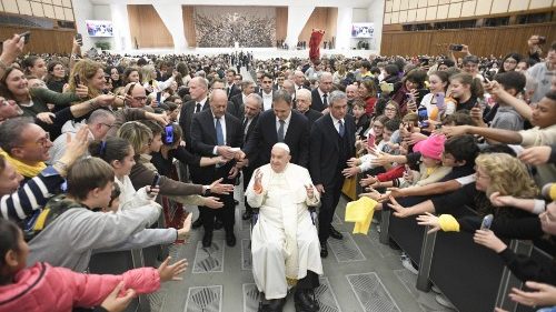 Prva jubilejna avdienca, sveti oče: Jubilej pomeni začeti znova