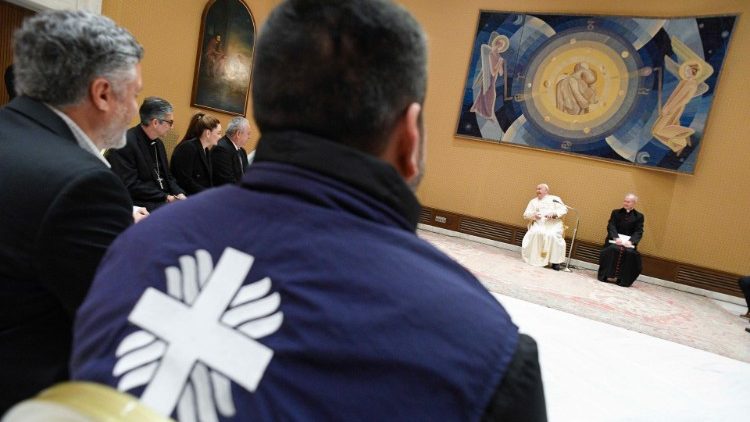 L'udienza di Francesco a vescovi presidenti e i direttori nazionali delle Caritas di America Latina e Caraibi