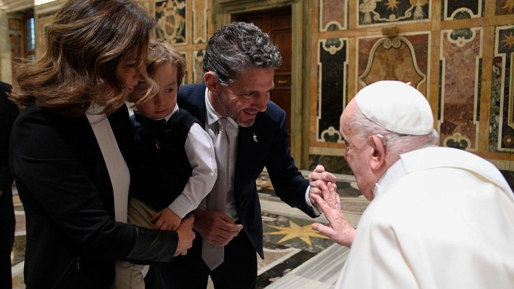 Аўдыенцыя для членаў Фонда Папскай швейцарскай гвардыі