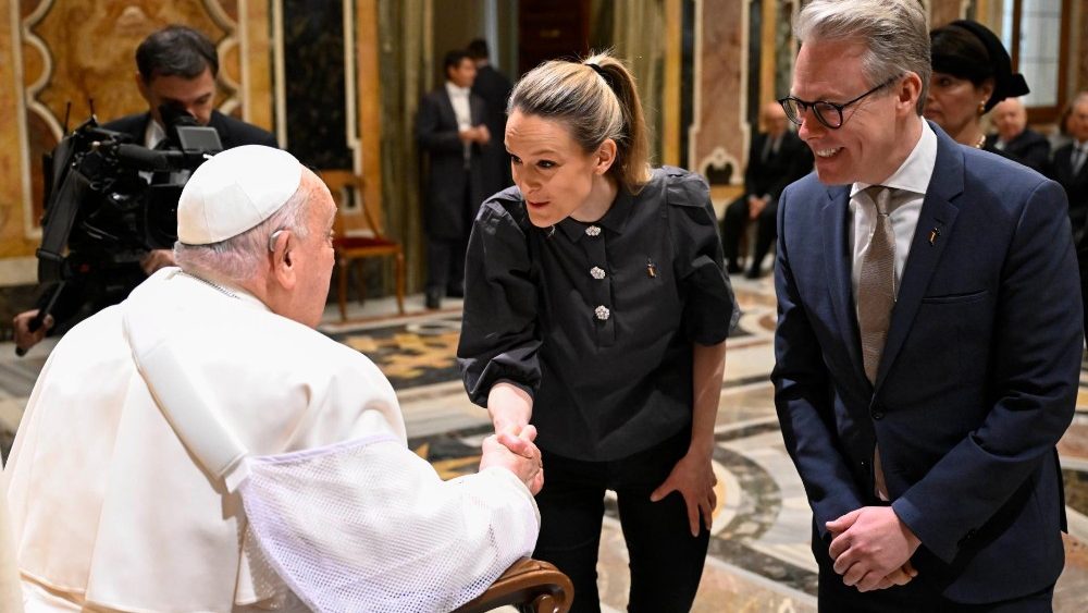 Аўдыенцыя для членаў Фонда Папскай швейцарскай гвардыі