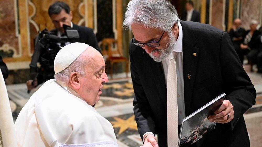 Аўдыенцыя для членаў Фонда Папскай швейцарскай гвардыі