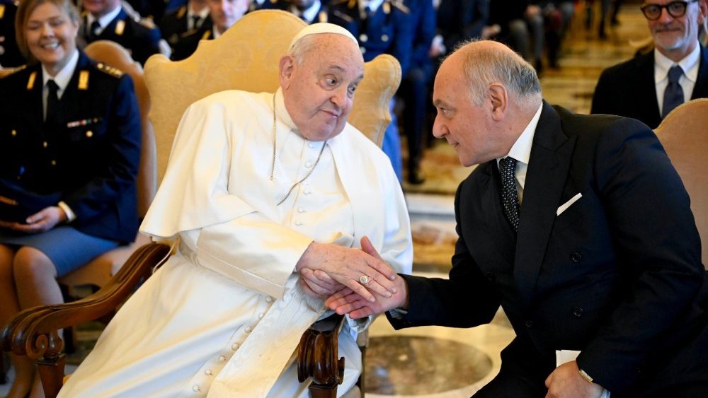 Audiência do Papa aos dirigentes e funcionários da Inspetoria de Segurança Pública do Vaticano (Vatican Media)