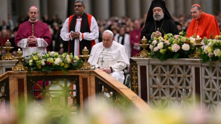 البابا يترأس صلاة الغروب في ختام أسبوع الصلاة من أجل وحدة المسيحيين