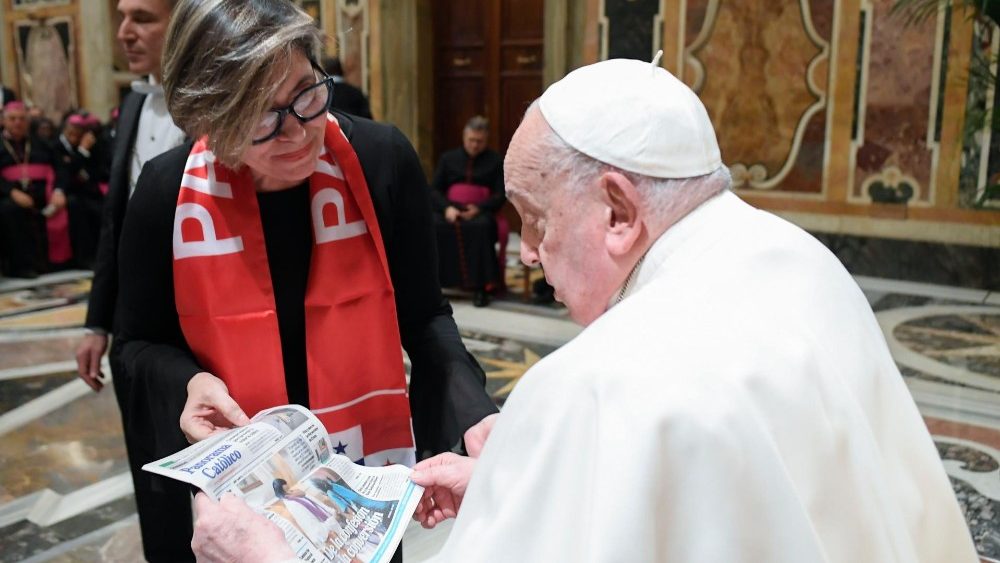 Аўдыенцыя для адказных за камунікацыю ў мясцовых Касцёлах