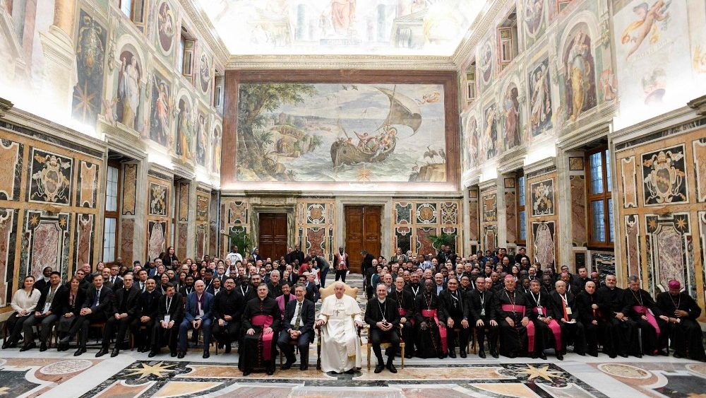 Аўдыенцыя для адказных за камунікацыю ў мясцовых Касцёлах