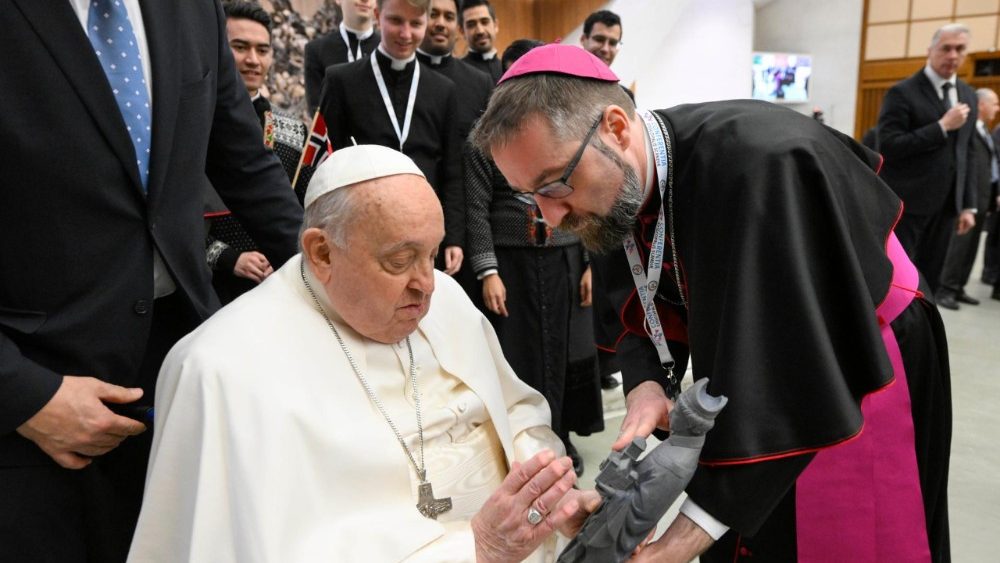 Аўдыенцыя для пілігрымаў са скандынаўскіх краін