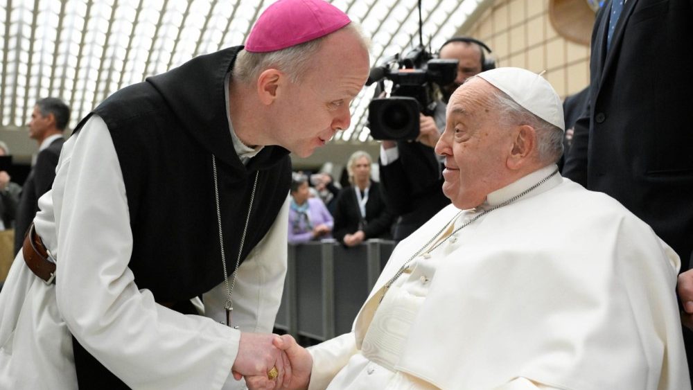 Аўдыенцыя для пілігрымаў са скандынаўскіх краін