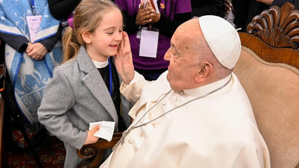2025.02.07 Membri della Rete "Talitha Kum", in occasione della Giornata Mondiale di Preghiera contro la Tratta di esseri umani 