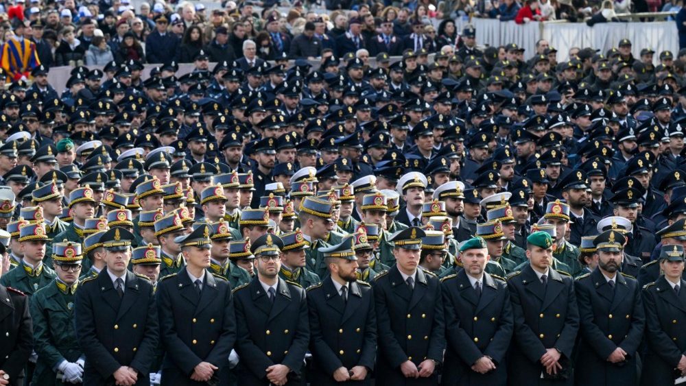 Юбілей узброеных сіл, паліцыі і службаў бяспекі ў Ватыкане
