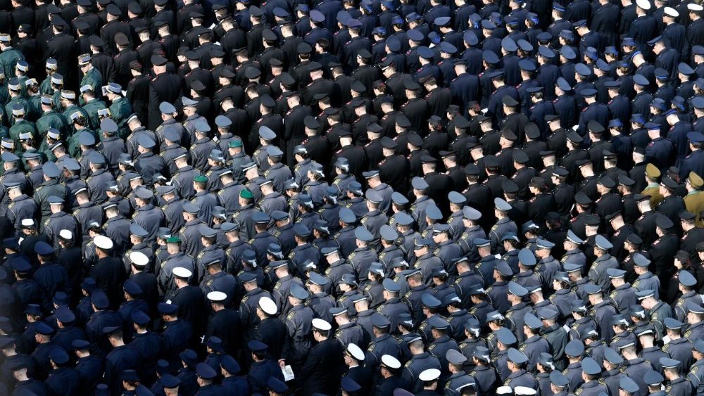 Юбілей узброеных сіл, паліцыі і службаў бяспекі ў Ватыкане