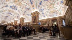 Una conferenza presso la Biblioteca Apostolica Vaticana (foto d'archivio)
