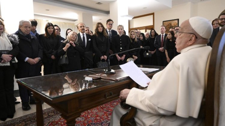 A pápa elmondja beszédét