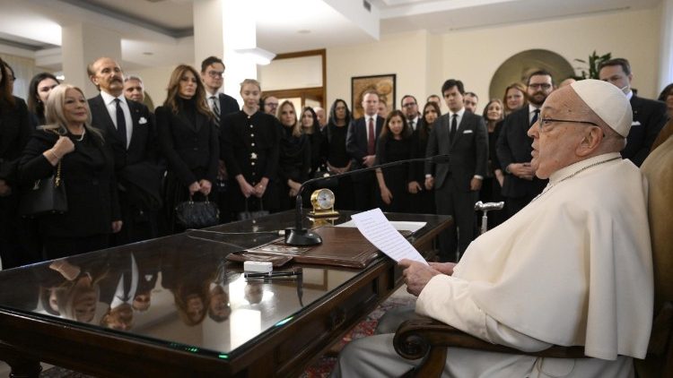 Popiežiaus audiencija fondui „Gaudium et spes“ 