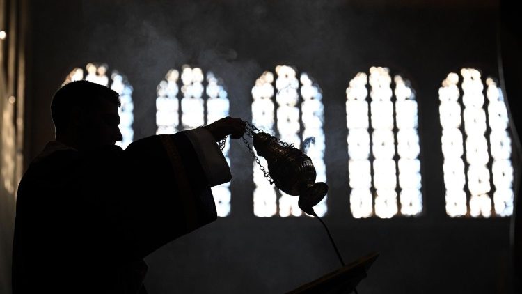 In der Kirche Sant'Anselmo