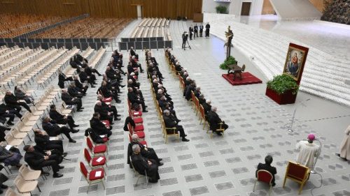 Римская Курия поздравила Папу с годовщиной избрания