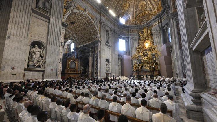 Pamaldos Šv. Petro bazilikoje