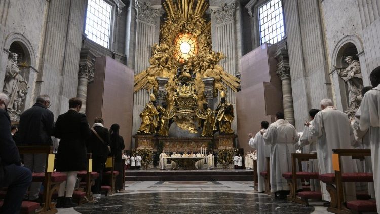 Святая Імша ў Базіліцы Святога Пятра