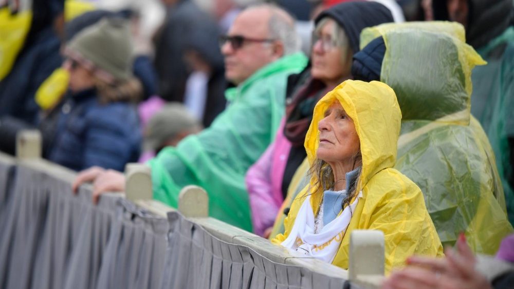 Peregrinación jubilar de Nápoles y otras diócesis italianas, sábado 22 de marzo de 2025. (Vatican Media)