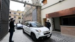 2025.03.23 Papież Franciszek wrócił do Watykanu