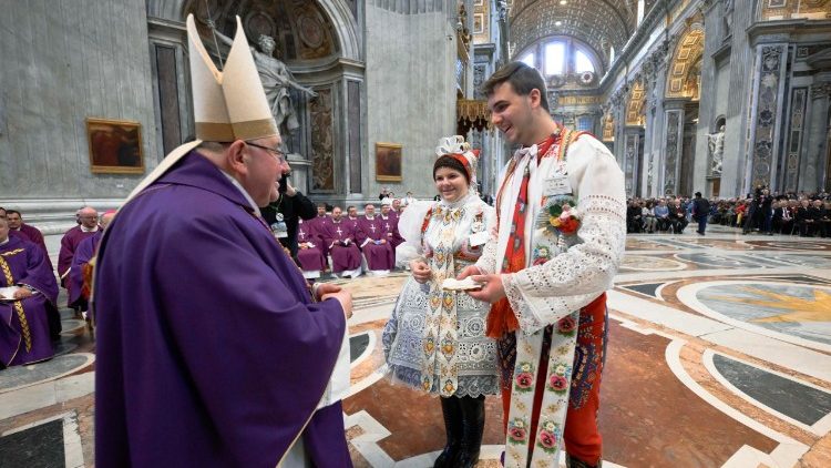 Národní pouť ve Vatikánské bazilice