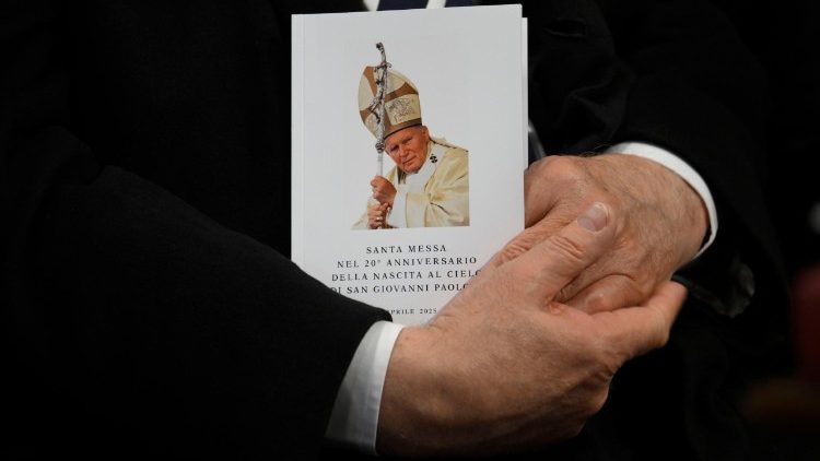 Beim Gedenken an den polnischen Papst