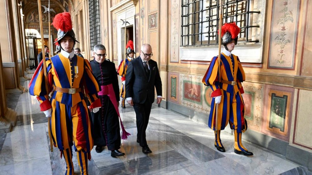 Візіт прэзідэнта Эстоніі ў Ватыкан