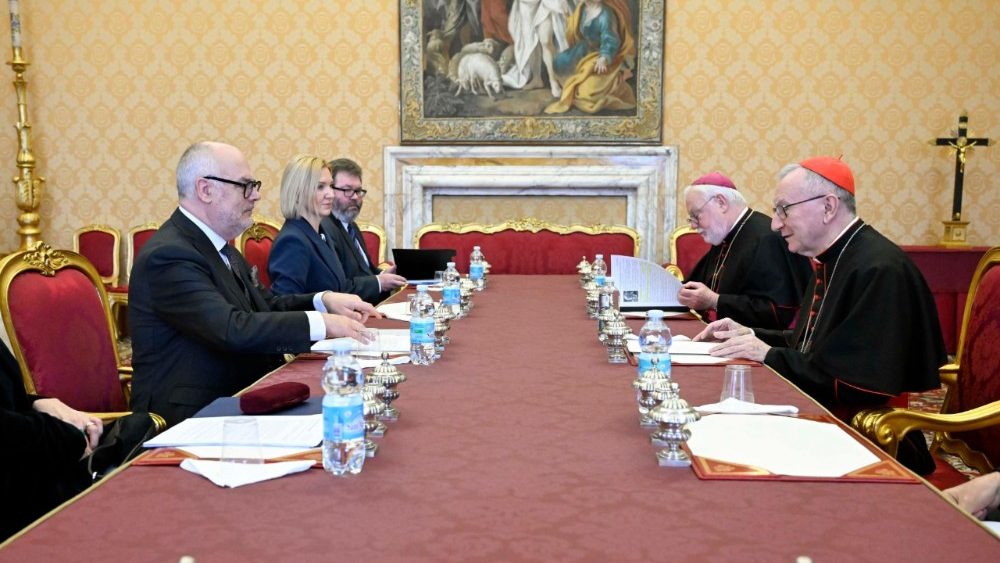 Візіт прэзідэнта Эстоніі ў Ватыкан