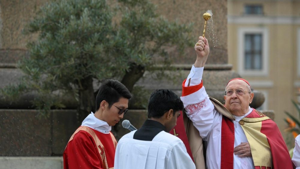 Пальмовая нядзеля ў Ватыкане