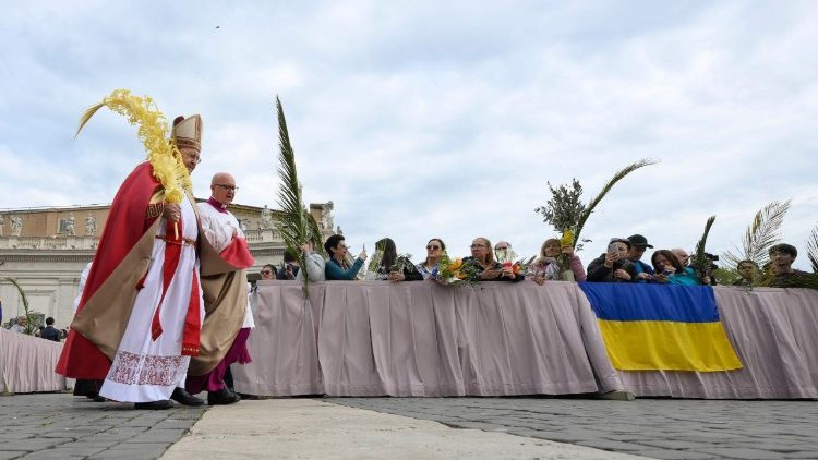 Msza św. Niedzieli Palmowej na Placu św. Piotra