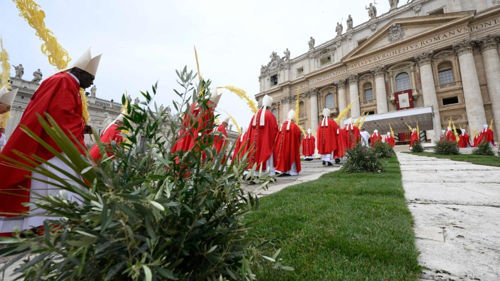 2025.04.13 Domenica delle Palme: Passione del Signore â   Commemorazione dellâ  ingresso del Signore in Gerusalemme e Santa Messa